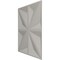 Ekena Millwork 19 5/8in. W x 19 5/8in. H Bailey EnduraWall Decorative 3D Wall Panel Covers 2.67 Sq. Ft. WP20X20BIBGL - alternate 4